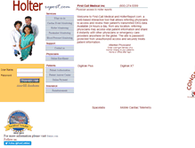 Tablet Screenshot of holterreport.com